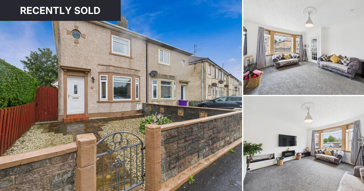 2 bed semi-detached house for sale in McDowall Avenue, Ardrossan, KA22 ...